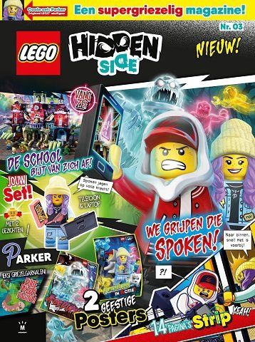 LEGO tijdschrift Hidden Side 2019 Nr3