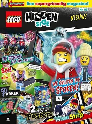 LEGO tijdschrift Hidden Side 2019 Nr3