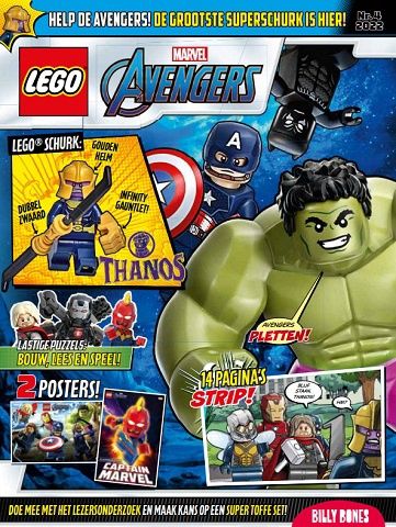 LEGO tijdschrift Marvel Avengers 2022 Nr4 - Thanos