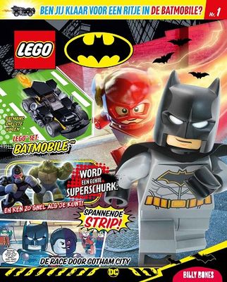LEGO tijdschrift Batman 2022 Nr1 - Batmobile