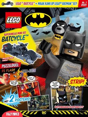 LEGO tijdschrift Batman 2023 Nr1 - Batcycle