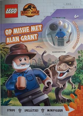 LEGO tijdschrift Jurassic World Op missie met Alan Grant