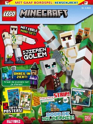 LEGO tijdschrift Minecraft 2022 Nr3 - Ijzeren Golem