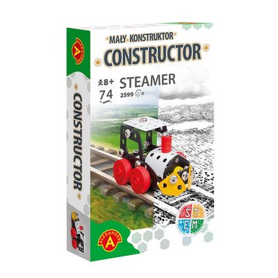 Constructor Expert Steam Engine / Locomotive - 2599