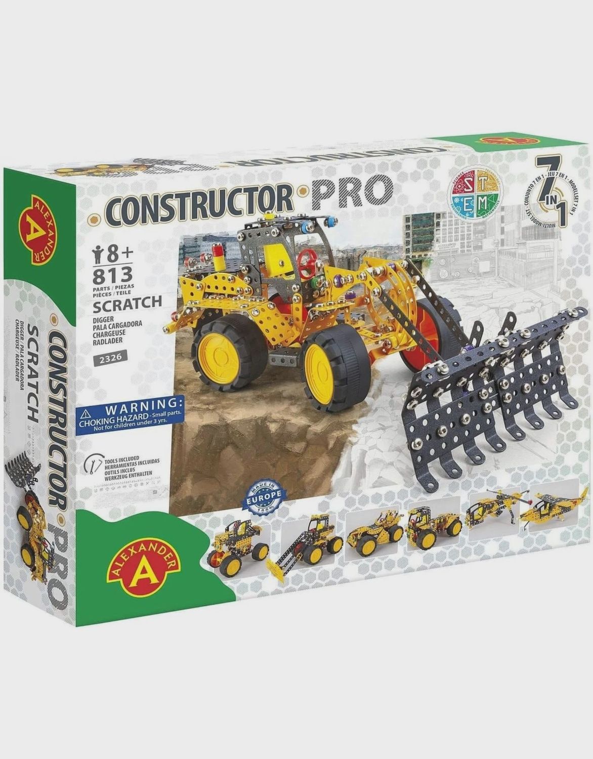 Constructor Pro Scratch / Graafmachine - 2326