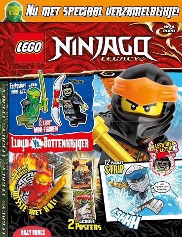 LEGO tijdschrift Ninjago 2023 nr4