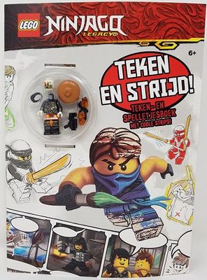 LEGO tijdschrift Ninjago Legacy Teken en strijd!