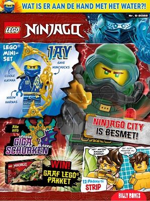 LEGO tijdschrift Ninjago 2022 nr5 - Jay