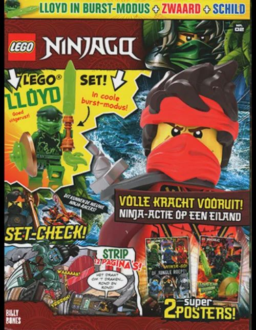 LEGO tijdschrift Ninjago 2021 nr2 - Lloyd
