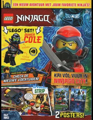 LEGO tijdschrift Ninjago 2021 nr7 - Cole