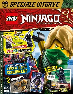 LEGO tijdschrift Ninjago Legacy 2021 nr1