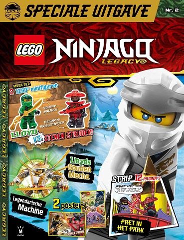 LEGO tijdschrift Ninjago Legacy 2020 nr2