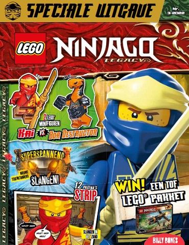 Tijdschrift Ninjago Legacy 2022 nr3