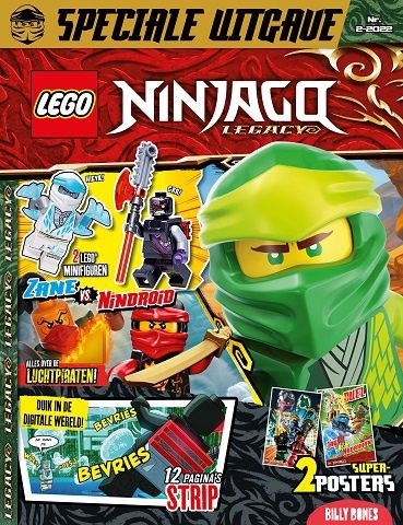 LEGO tijdschrift Ninjago Legacy 2022 nr2