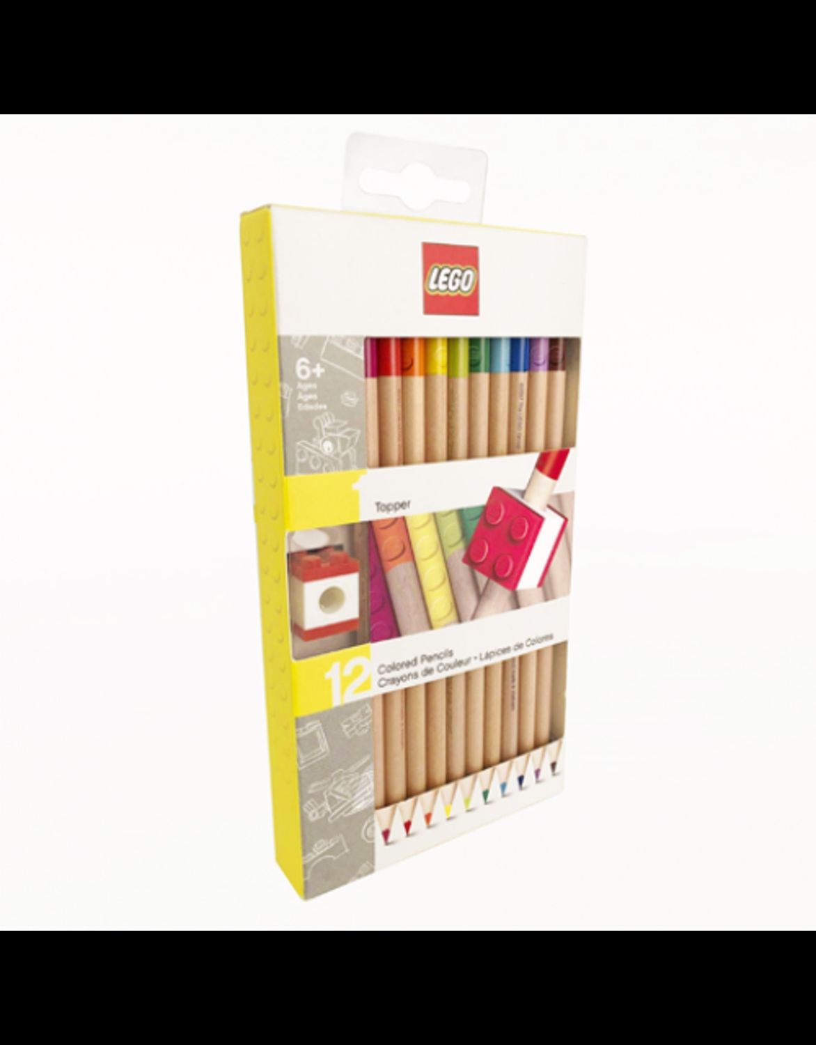 LEGO 12 Pack Lego Color Pencils