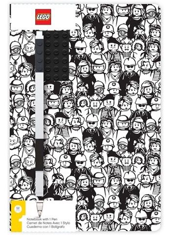 LEGO Notitieboek Minifiguren