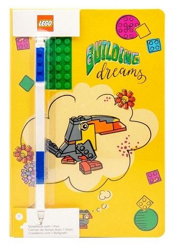 LEGO Notebook Building Dream w/Gel Pen