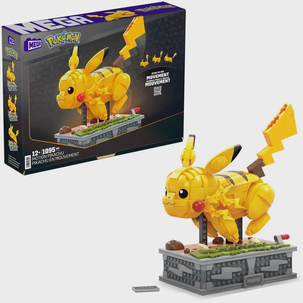 Mega Construx Pokemon Motion Pikachu