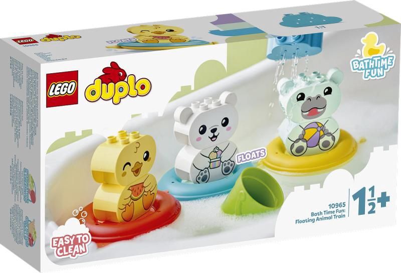 LEGO DUPLO Pret in bad: drijvende dierentrein 10965