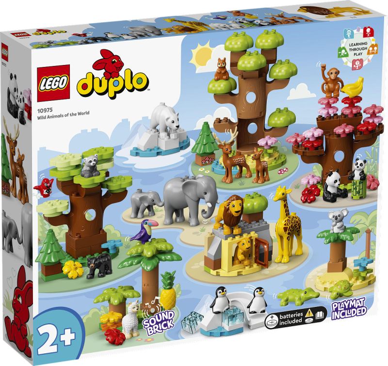 LEGO DUPLO Stad Wilde dieren van de wereld 10975