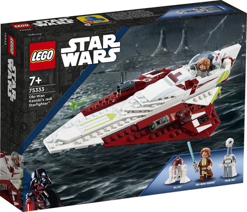 LEGO Star Wars De Jedi Starfighter van Obi-Wan Kenobi 75333