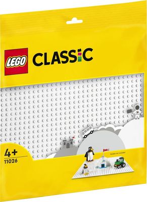 LEGO Classic Witte Bouwplaat 11026