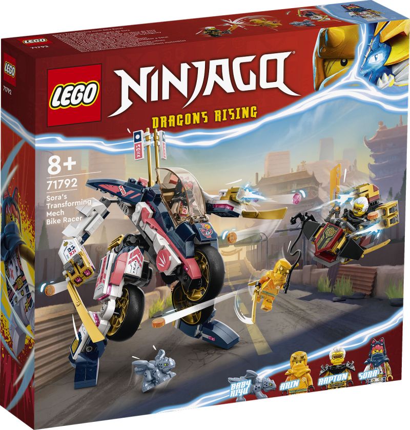 LEGO Ninjago Sora&#39;s transformerende mecharacemotor 71792