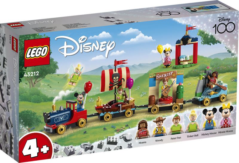 LEGO Disney 100 jaar Feesttrein 43212