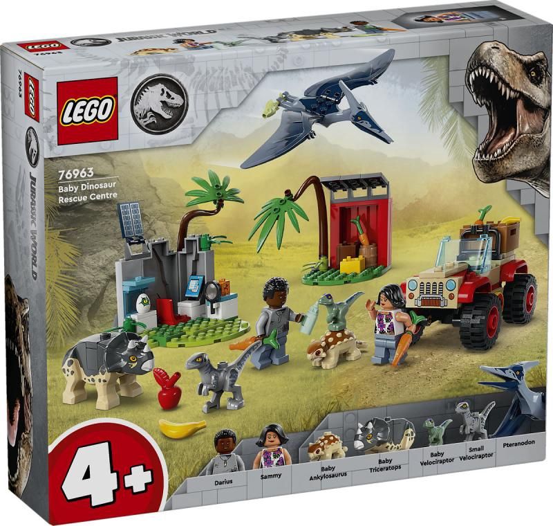 LEGO Jurassic World Reddingscentrum voor babydinosaurussen 76963