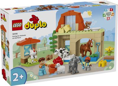 LEGO DUPLO Stad Dieren verzorgen op de boerderij 10416