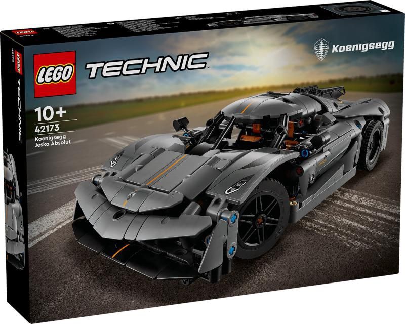 LEGO Technic Koenigsegg Jesko Absolut grijze hypercar 42173