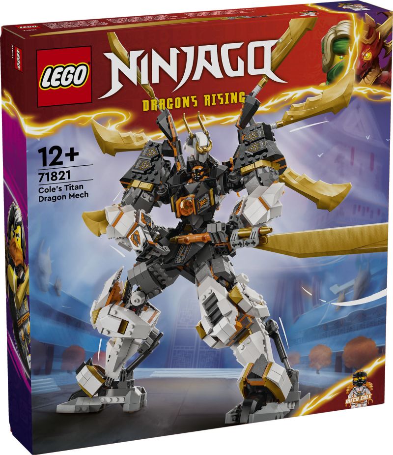 LEGO Ninjago Cole&#39;s reusachtige drakenmecha 71821