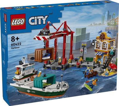 LEGO City My City Haven met vrachtschip 60422