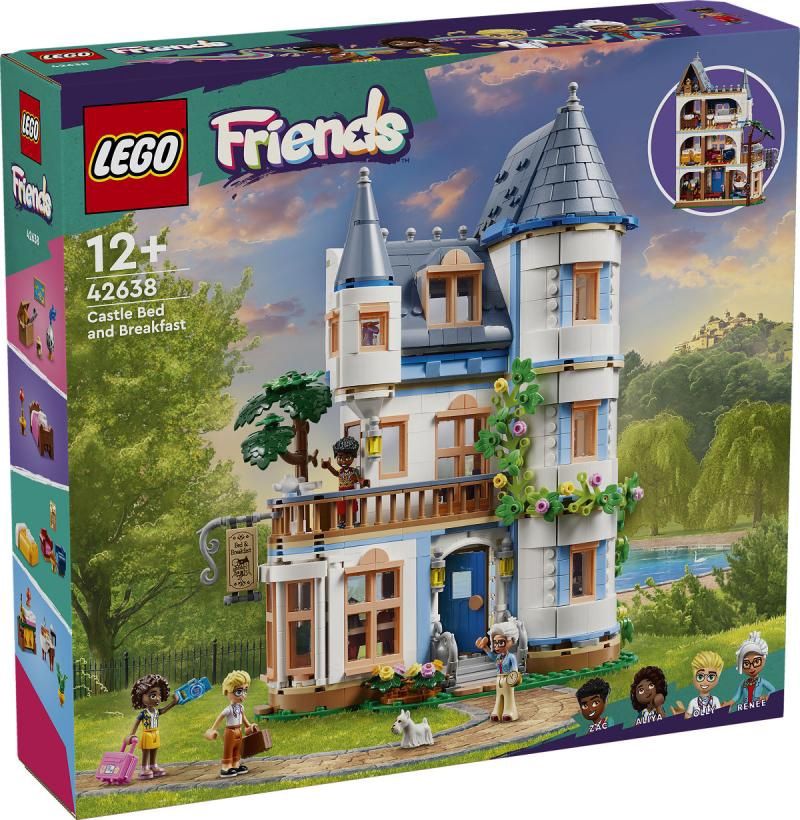 LEGO Friends Bed and breakfast in kasteel 42638