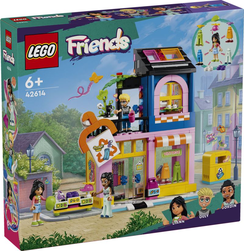 LEGO Friends Vintage kledingwinkel 42614