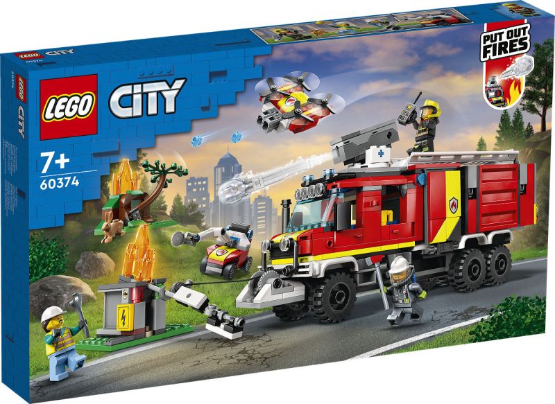 LEGO City Brandweerwagen 60374