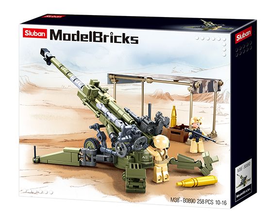 Sluban Model Bricks M777 Howitzer M38-B0890