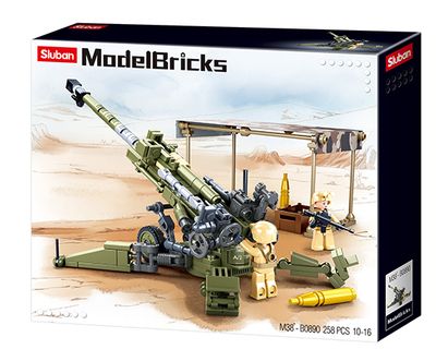 Sluban Model Bricks M777 Howitzer M38-B0890