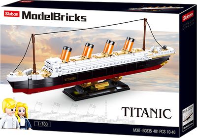 Sluban Model Bricks Titanic M38-B0835