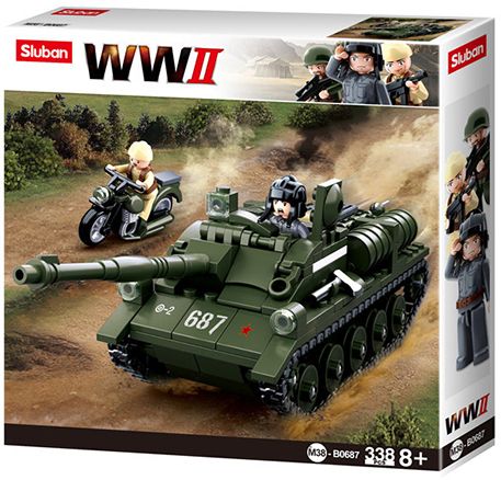 Sluban Army Geallieerde Anti-Tank Tank M38-B0687