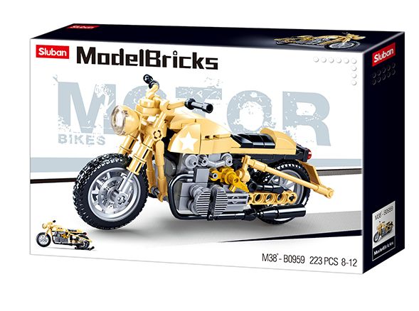 Sluban Model Bricks Leger Motor M38-B0959