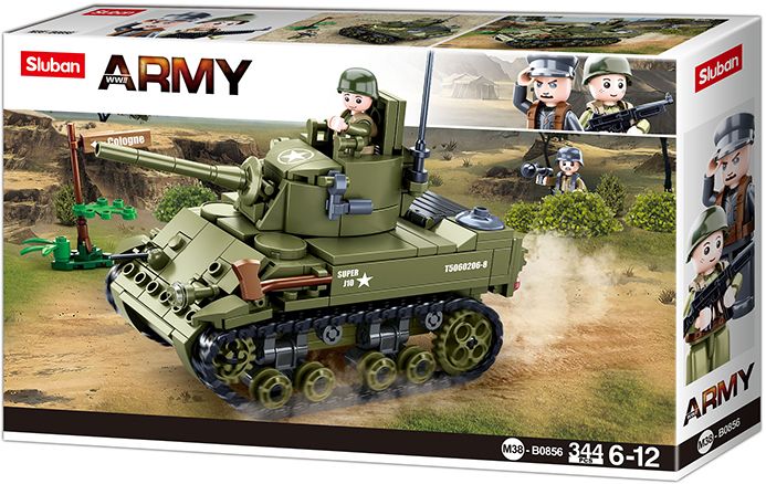 Sluban Army Lichte Geallieerde Tank M38-B0856