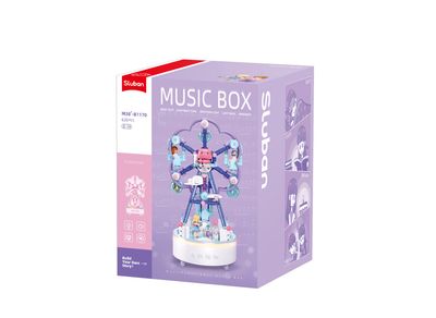Sluban Pleyerid Gelukkige Ster Muziekdoos M38-B1170