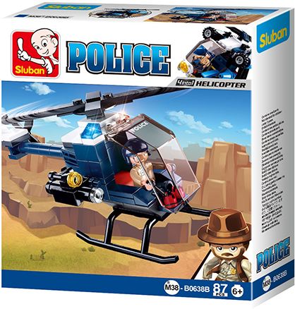 Sluban Police Politiehelicopter M38-B0638B