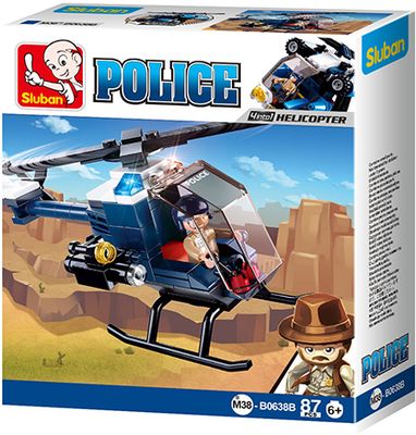 Sluban Police Politiehelicopter M38-B0638B