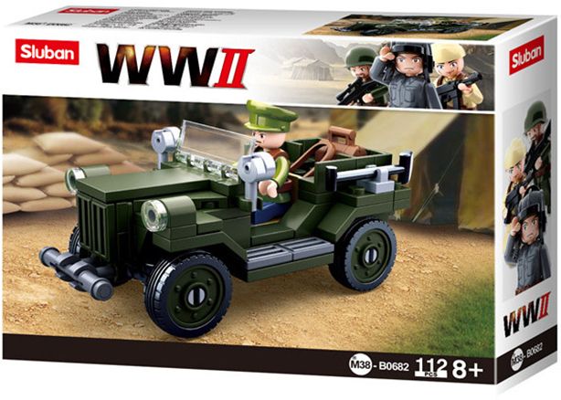Sluban Army Geallieerde Lichte Vrachtwagen M38-B0682