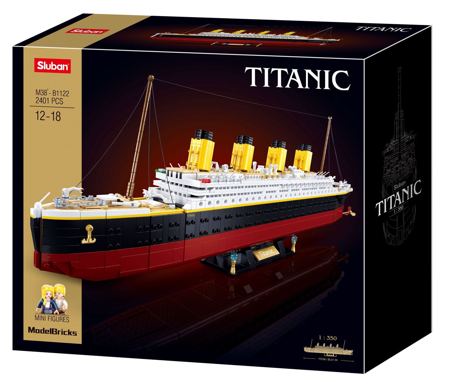 Sluban Titanic Extra Large M38-B1122