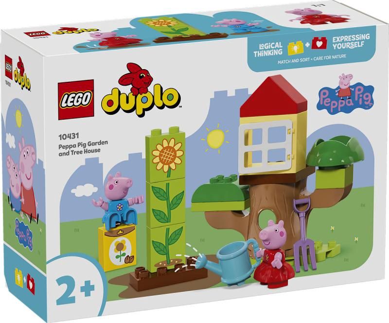 LEGO DUPLO Peppa Pig Peppa Big tuin en boomhut 10431