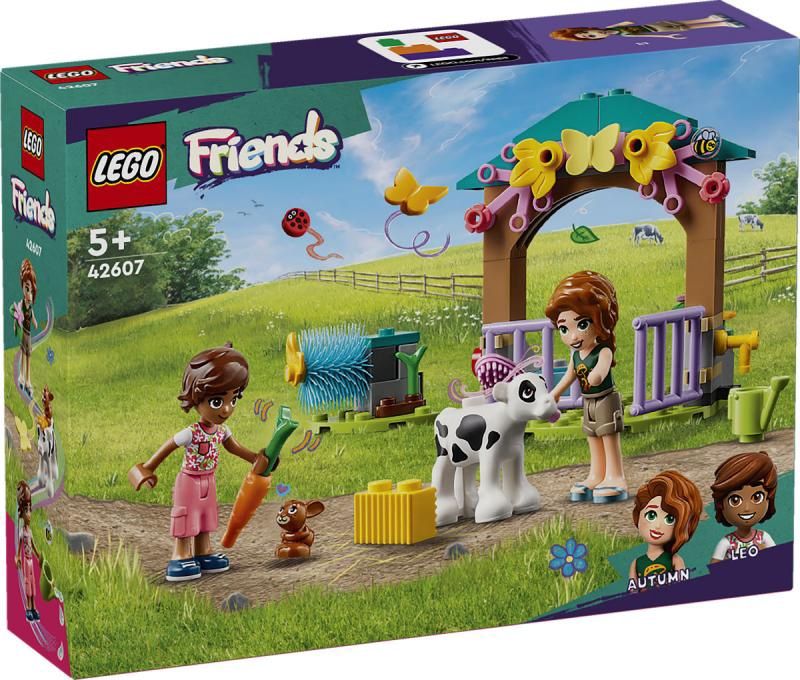 LEGO Friends Autumns schuur met kalfje 42607