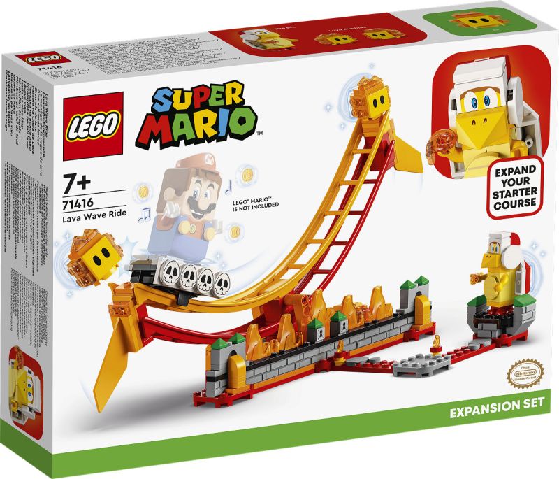 LEGO Super Mario Uitbreidingsset- Rit over lavagolven 71416